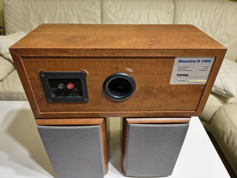 Tonsil Maestro II 100C zestaw kina domowego Denon