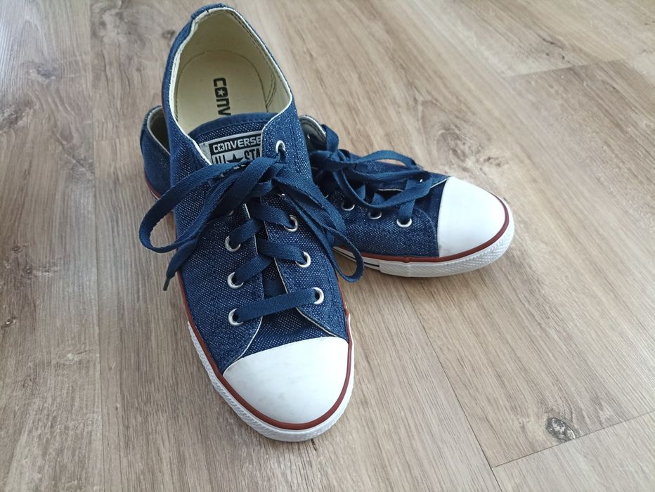 Piękne trampki Converse All Star brokatowe