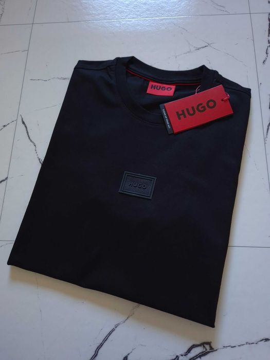 Hugo Boss M XXL 3XL Czarny Męski T-shirt