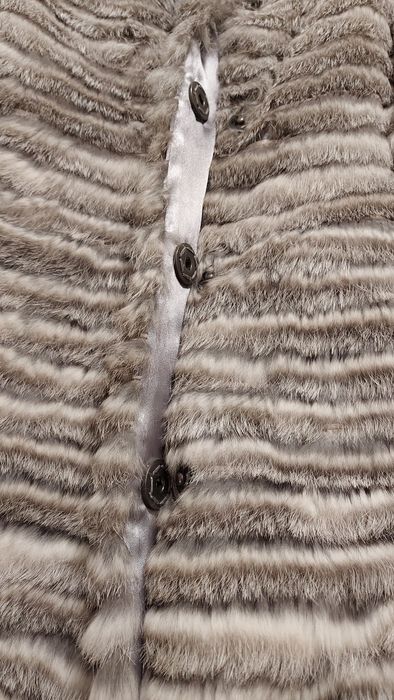 Futerko roz. 38 płaszcz z naturalnej  skóry Joana Exclusive Leather