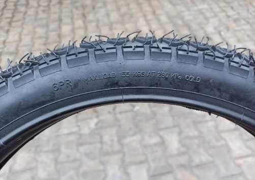 Шина 2.50-17 з камерою на мотоцикл Альфа Дельта