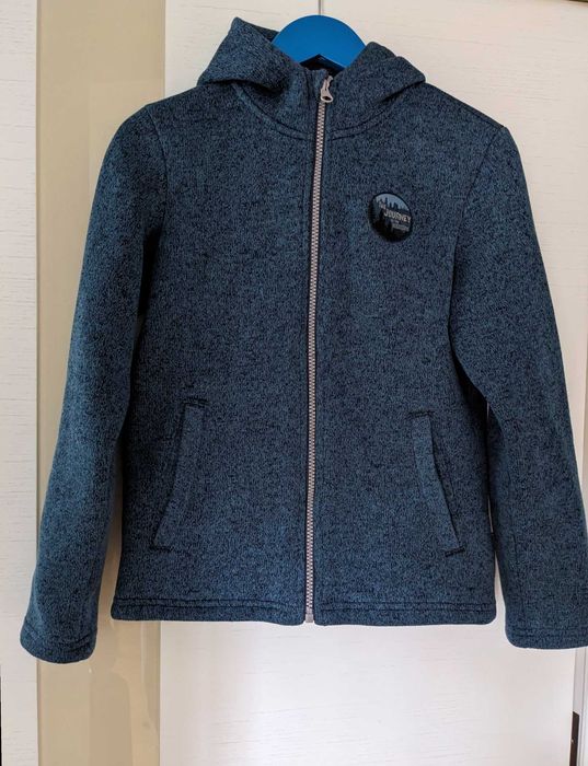 Кофта тепла утеплена флісом на хлопчика в школу, зріст 140, 8-10 років