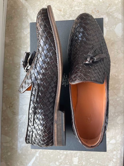 Плетені лоуфери Eleventy