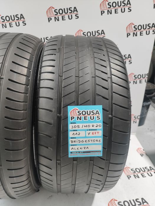 2 pneus como novos 305-40R20 Bridgestone - Oferta dos portes