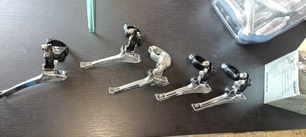 Desviadores Shimano frente