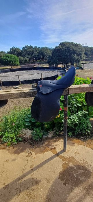 Selas inglesas e de pónei usadas