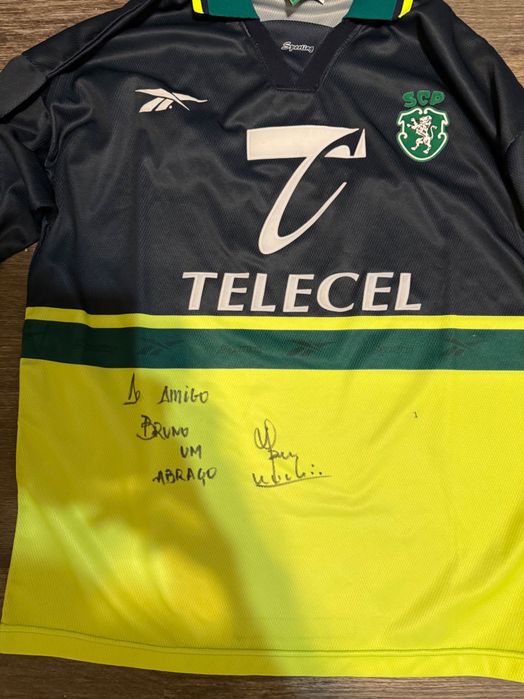 Marco aurelio camisola jogo sporting usada