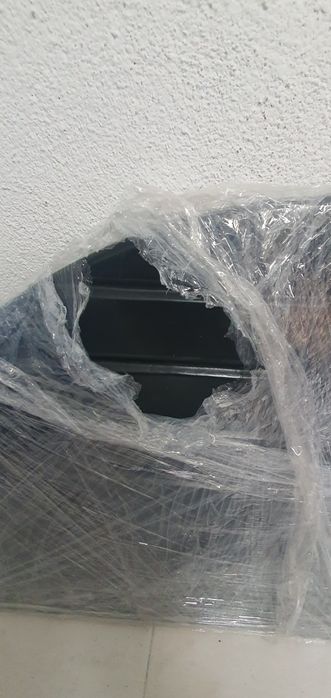 Mesa madeira meia lua