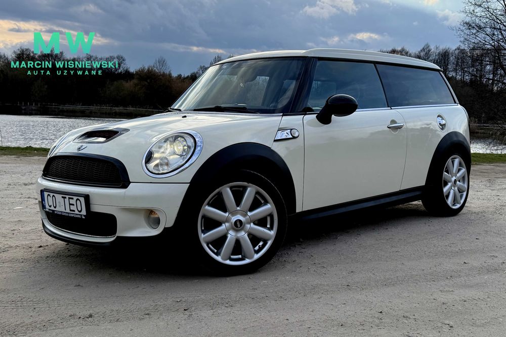 Cooper Clubman S, bezwypadkowy, serwi.s 6,5l/100 km i 6,7 do 100km/h