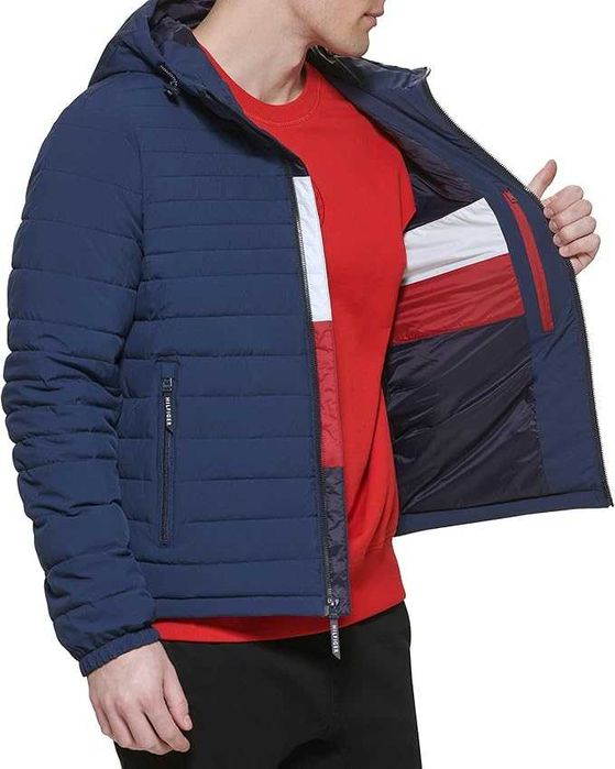 Чоловічий демісезонний пуховик Tommy Hilfiger FlexTech