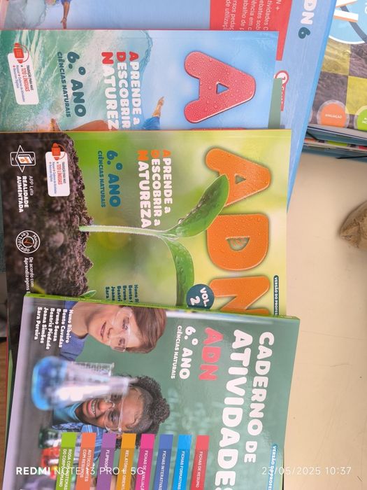 Projeto escolar ADN 6 ano Ciências Naturais