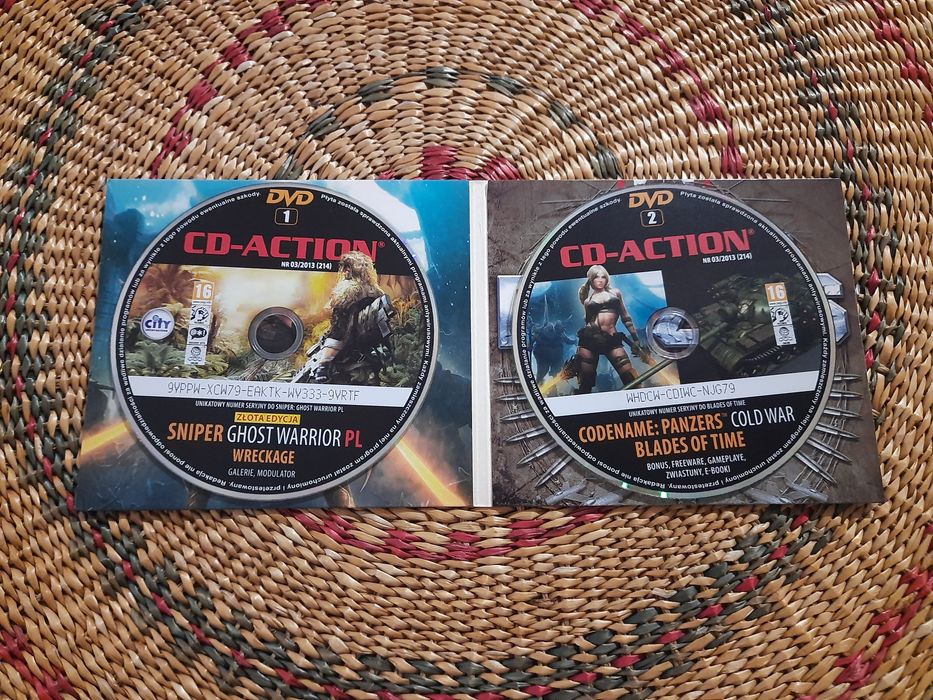 Zestaw gier komputerowych CD-ACTION - Sniper, Codename