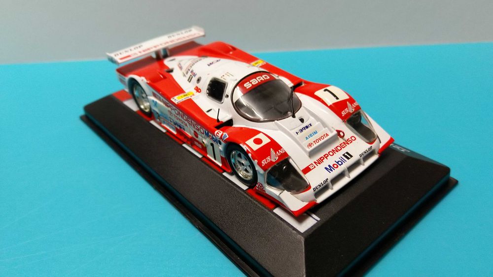 Toyota 94CV #1: 24h Le Mans 1994 (2º lugar) - Miniatura Altaya/IXO escala 1/43