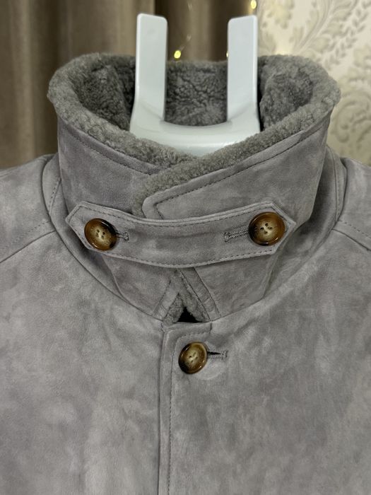 Мужская зимняя куртка дубленка Brunello Cucinelli (L)