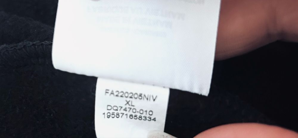 Spodenki szorty Jordan amerykanskie czarne meskie duze