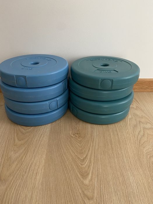 8 pesos / discos de 8 Kg