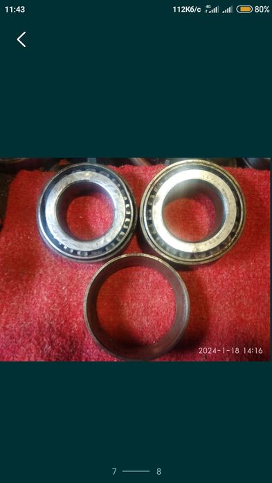 Підшипники радянського виробництва.
212,214,7512,209,110,407,11207к,60