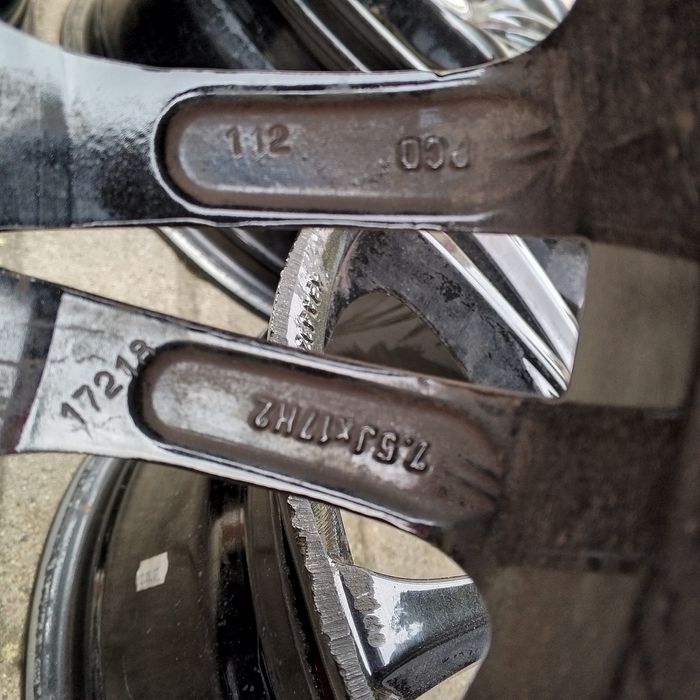 alufelgi czarne 4 szt. 17 cali VW, Audi, Skoda,Mercedes