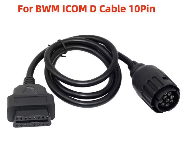 Cabo diagnostico motos BMW 10 pinos para adaptador de 16 pinos obd2