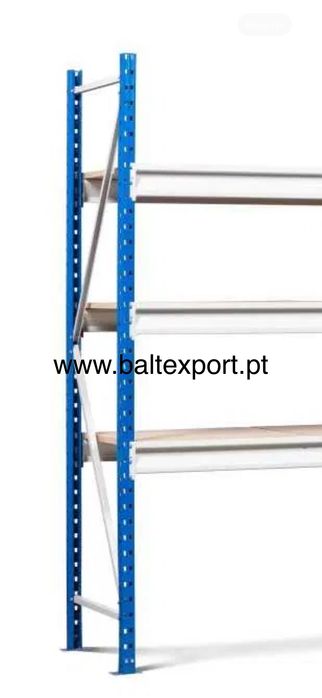 Estante Racks Prateleiras 2000Ax2000Cx600P 3Níveis Aglomerado Incluído