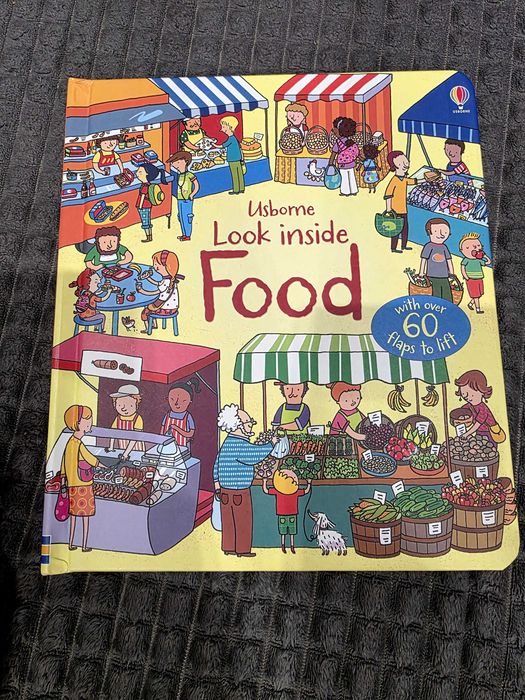 Book Usborn, look inside Food