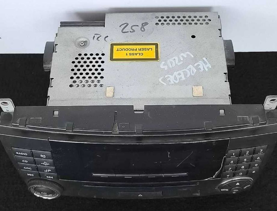 Rádio / Auto Rádio A2038273842 - MERCEDES-BENZ C-CLASS Coupé