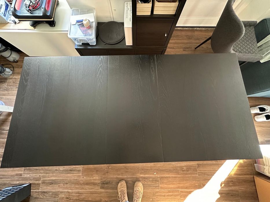 Mesa extensivel preta