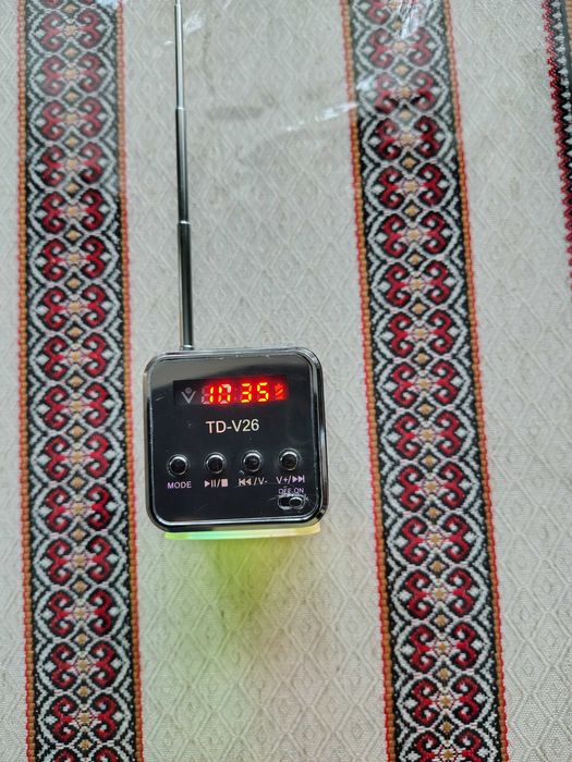 MP3 плеєр + fm радіо. TD-V26