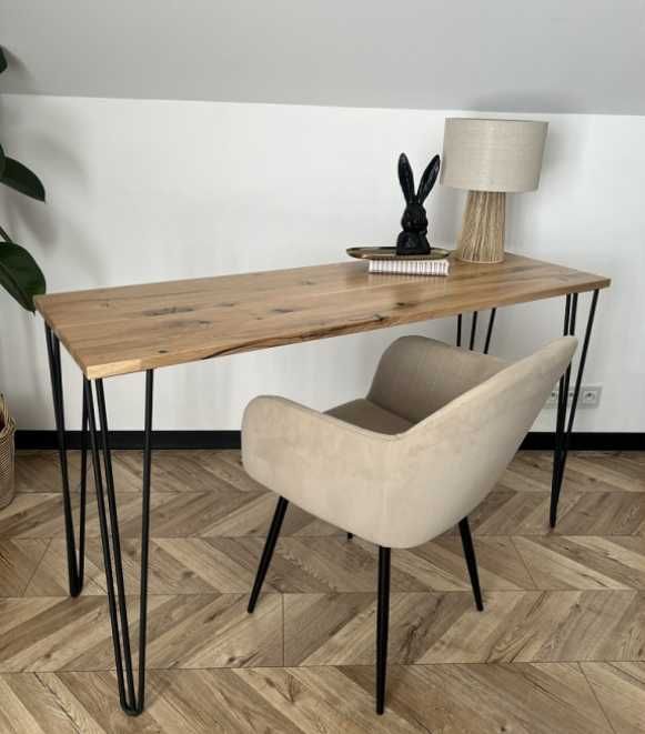 Biurko DĄB Rustykalny OFIS 140cm x 82cm x 48cm LITE DREWNO