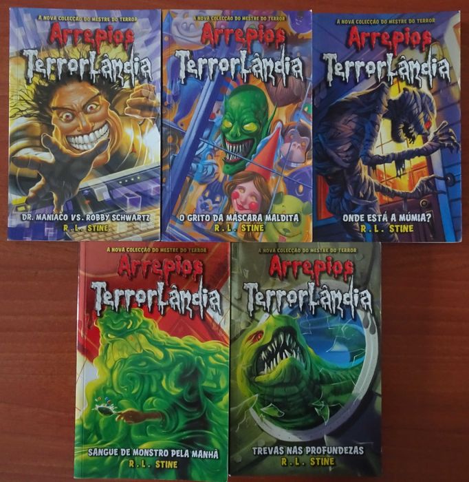 Arrepios Terrorlândia de R. L. Stine