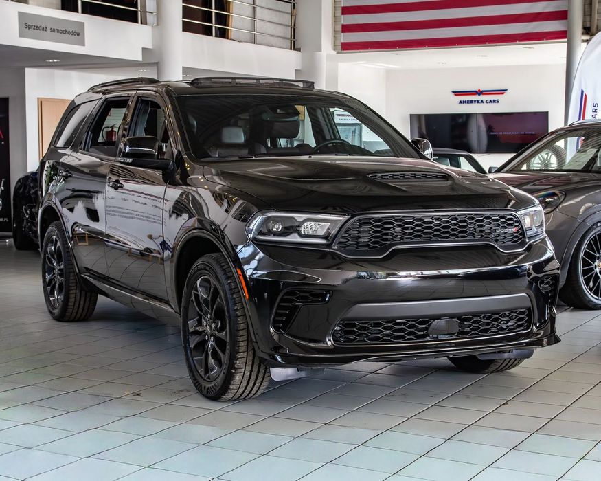 Dodge Durango 3.6V6 GT AWD Blacktop Temp Aktywny Went Fotele Hak Szyberdach FV23%