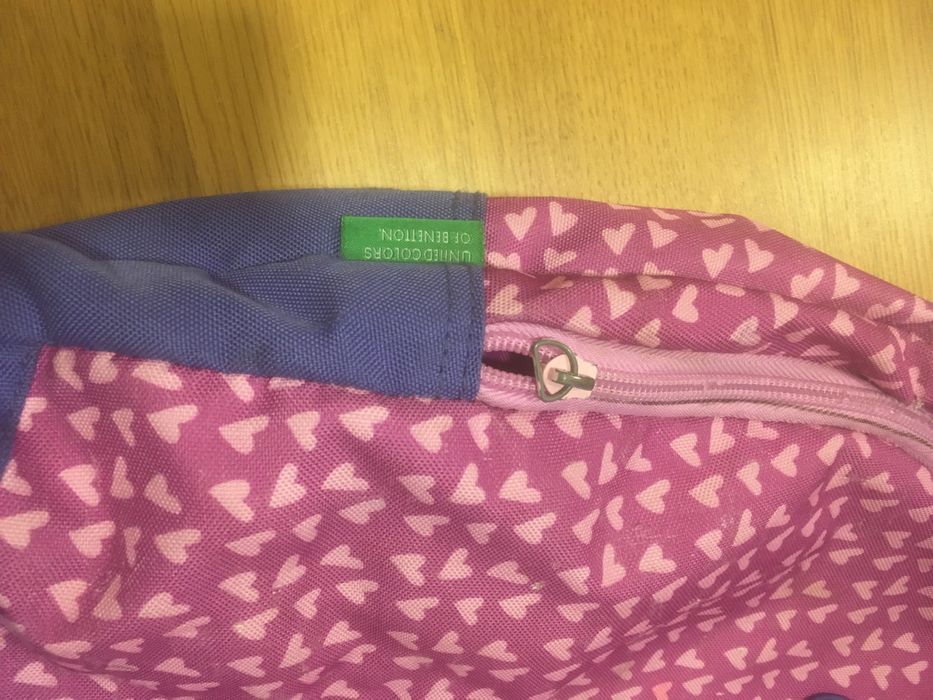 Mochila de criança da Benetton