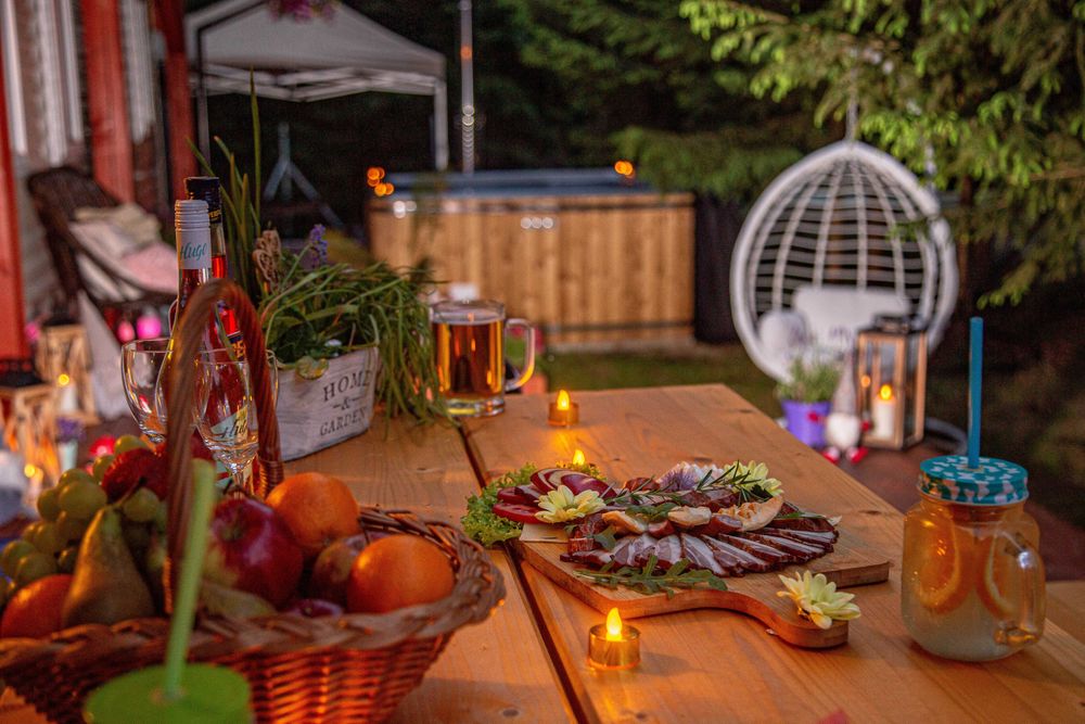 Domek w górach z prywatną plażą.