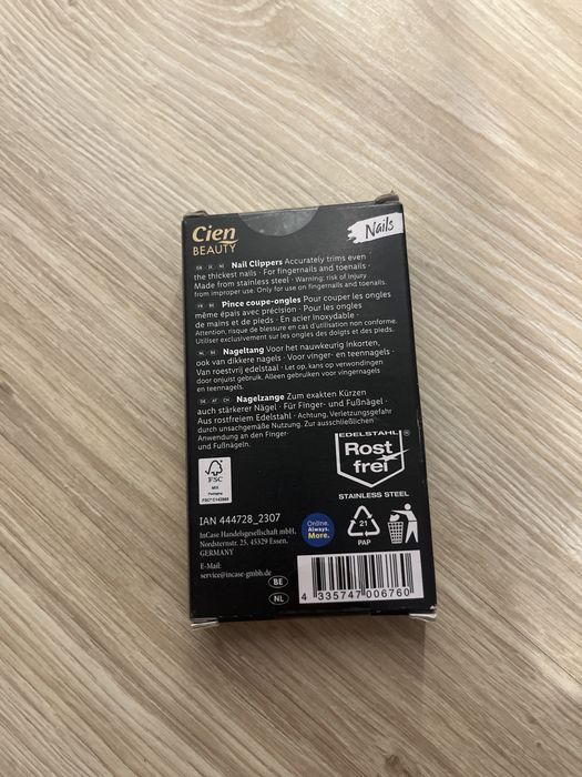 Cążki do paznokci duże Chen Beauty obcinacz Nail Clippers nowe”
