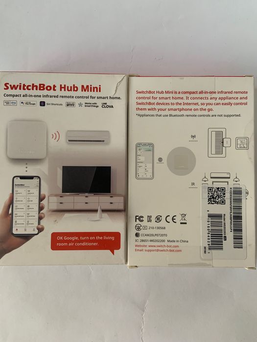 Мини хаб SwitchBot Hub Mini Smart хаб управления для умного дома