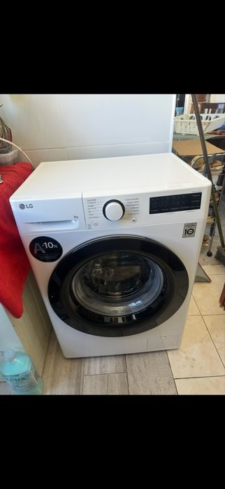 Máquina de Lavar Roupa LG 8kg Classe A – Nova | Ganha no Preço Certo