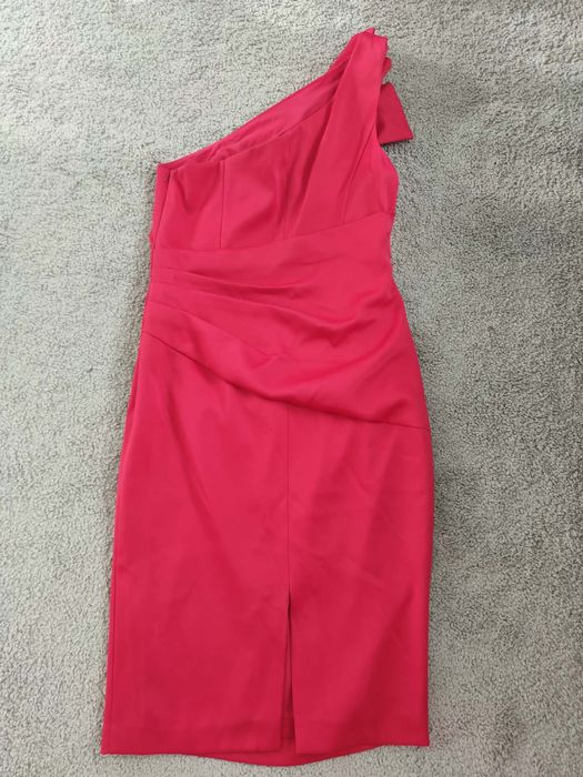 Sukienka wizytowa V BY VERY różowa wesele elegancka M L bdb