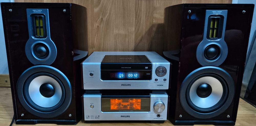 Philips MCD-908 piękna wieża lampowa