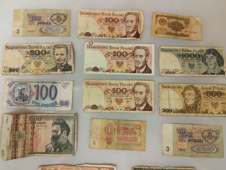 Stare banknoty PRL