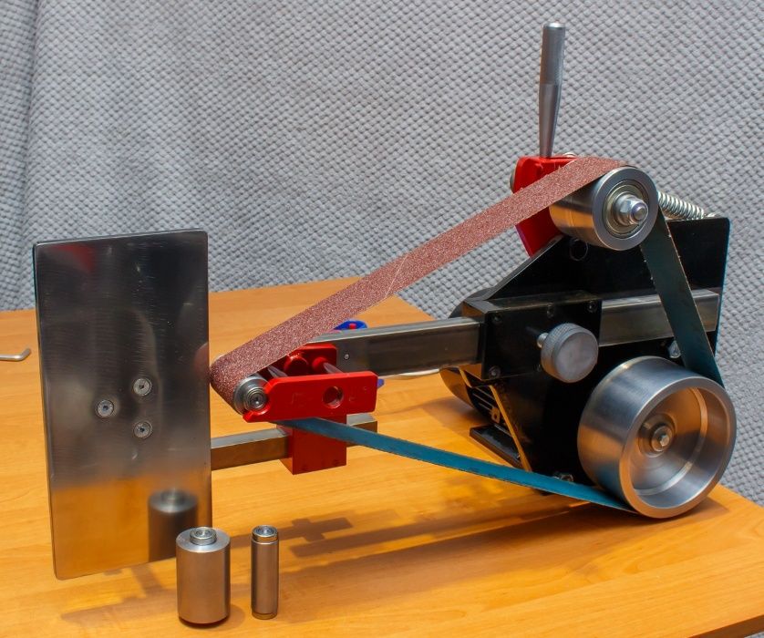 Гриндер 50×1200/1500 мм. Стрічково-шліфувальний станок.