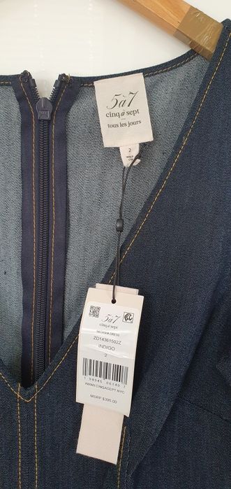 Sukienka jeansowa Cinq a sept nowa