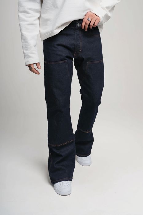 Джинси чоловічі flared jeans Джинсы мужские bootcut, фларед, клеш L