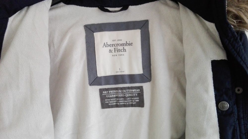 Zimowa kurtka Abercrombie&Fitch rozmiar S