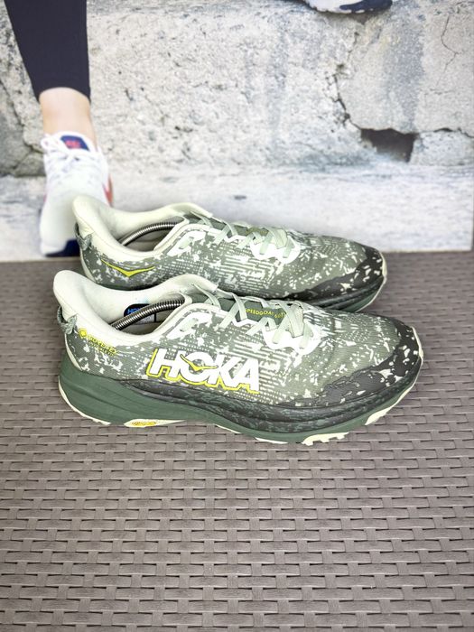 Hoka Speedgoat 6 gore-tex кроссовки 48 размер трекинговые хаки