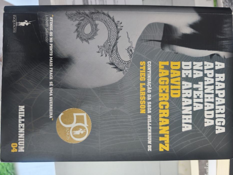 Coleção de livros stigg Larson volume 1 a 6