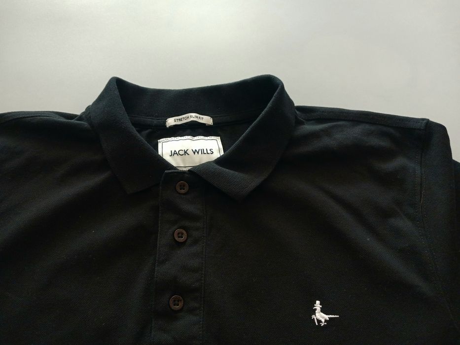Чорне поло jack wills
