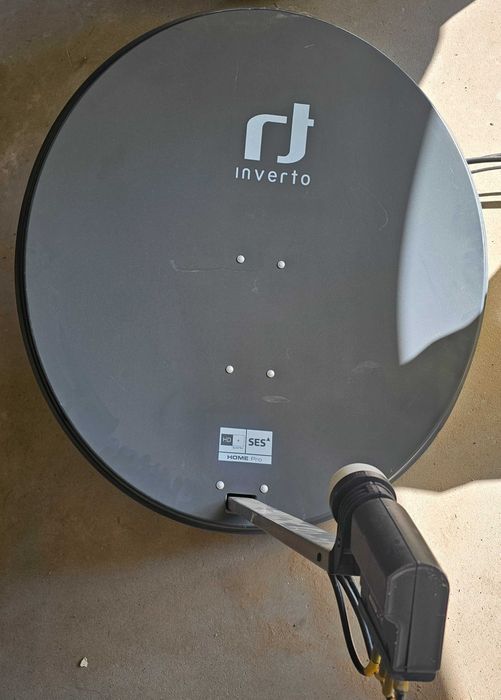 Inverto czasza satelitarna 100cm + konwerter quattro do multiswitcha