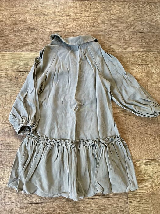 Sukienka khaki zara 122-128