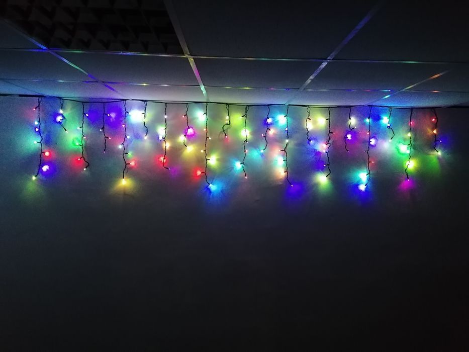 Profi ip68 Улица. Бахрома гирлянда. Профессиональная уличная 3метра
