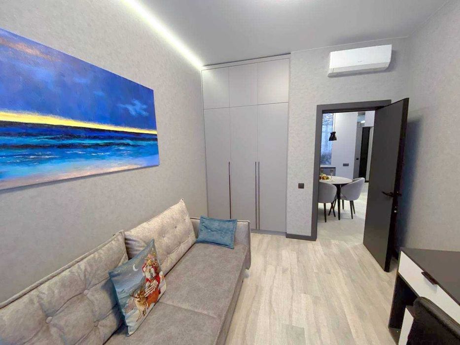 новая дизайнерская квартира в жк Олимпийский, панорама моря